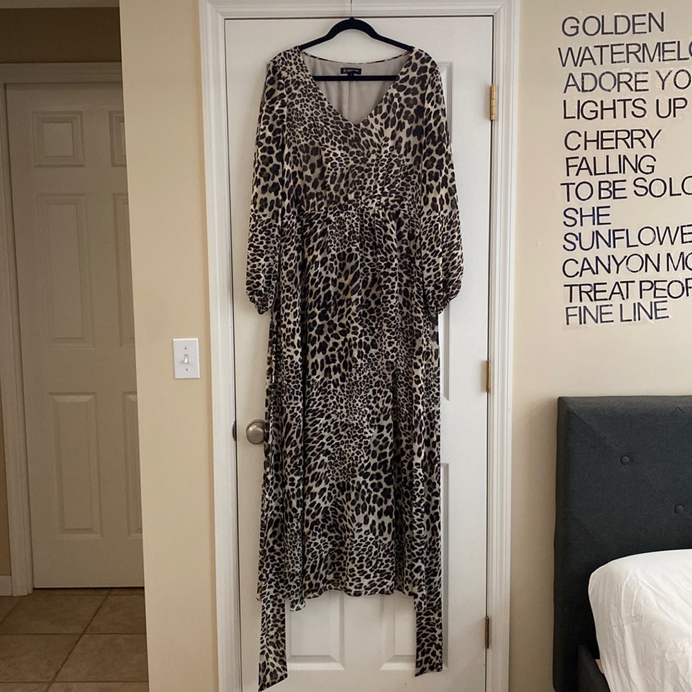 INC Cheetah Print dress, sold at Macys
